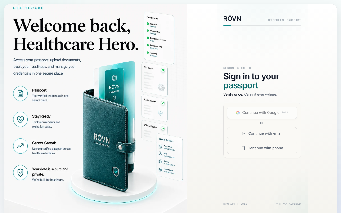 Rōvn Worker synthetic application view